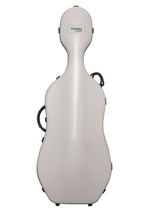 Load image into Gallery viewer, BAM 1001SW Classic Cello Case With Wheels Light Grey 4/4