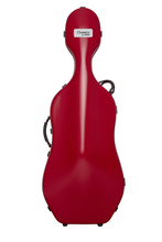 Load image into Gallery viewer, BAM 1001SW Classic Cello Case With Wheels Pomegranate 4/4