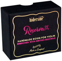 Load image into Gallery viewer, Hidersine Reserve21 Violin Rosin TR21VLX