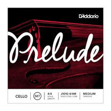 Load image into Gallery viewer, D'Addario Prelude Cello Strings 4/4 Set & Individual Strings