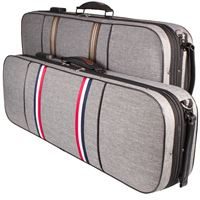 Load image into Gallery viewer, GSJ OBLONG VIOLIN CASE STRIPED 4/4