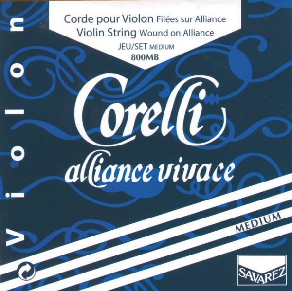 Alliance Vivace Violin String E Loop Medium Light