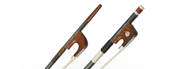 Arcus Bass Bow S8 French Round Silver 3/4