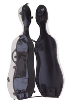 Load image into Gallery viewer, BAM 1001SW Classic Cello Case With Wheels Light Grey 4/4
