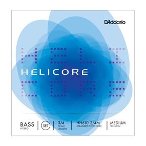 Helicore Bass String Pizzicato G 3/4 Light