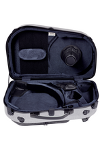 Load image into Gallery viewer, BAM Hightech adjustable French Horn Case black carbon
