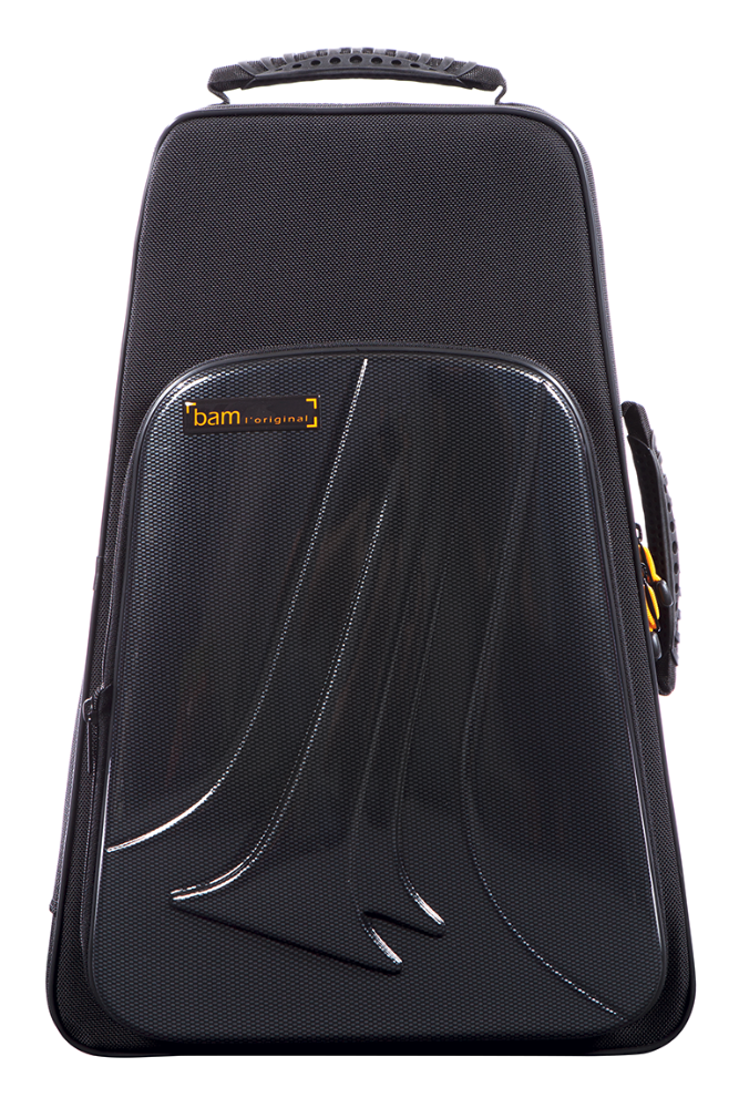 Bam New Trekking Double Trumpet Case Black Carbon
