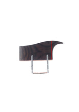 Load image into Gallery viewer, Violin Chinrest Ebony Teka Extra Tall (50mm)
