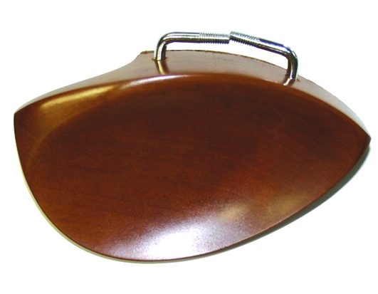 Violin Chinrest Ebony Teka Standard 4/4