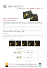 Load image into Gallery viewer, Il Cannone Gold Violin String D Gold Medium
