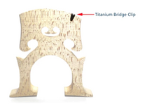 Load image into Gallery viewer, Stradpet Titanium Cello Bridge Protectors Pack of 4
