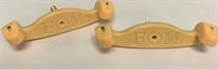 Load image into Gallery viewer, PAIR OF FEET FOR STANDARD PLASTIC VIOLIN SHOULDER REST 4/4
