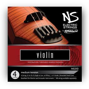 D'ADDARIO NS ELECTRIC STRINGS 4/4 Set Medium
