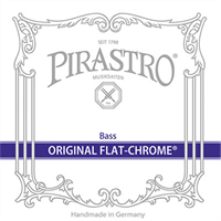 PIRASTRO ORIGINAL FLAT CHROME STRINGS Bass Set