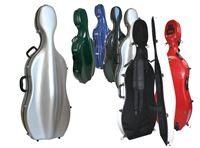 Sinfonica Z-Tec Fibreglass Shell Cello Case
