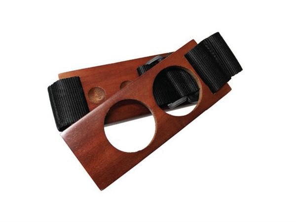 WOODEN CELLO ENDPIN STOP WITH STRAP